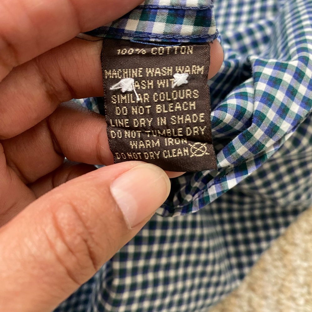 RODD & GUNN | 100% Cotton Plaid Button Down Shirt Large - Picture 10 of 11